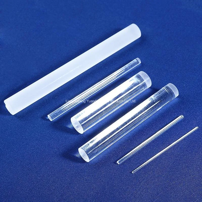 High Purity Laboratory Fused Silica Quartz Glass Rod