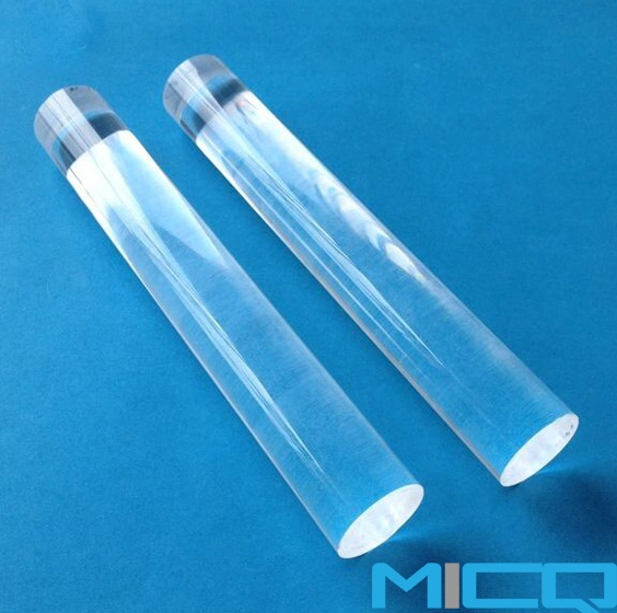 High Purity Silica Fused Quartz Glass Rod Transparent with High Temperature Resistant