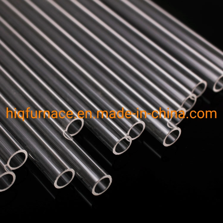 Supply Thermal Stability Quartz Clear Heat Resistant Glass Tube, Quartz Glass Material Infrared Quartz Heating Tube