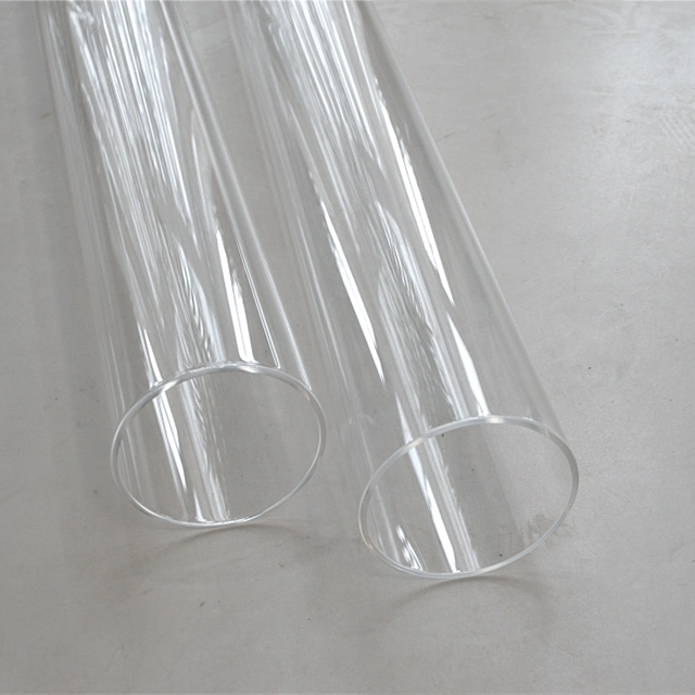 Large Diameter Heat Resistance Fused Quartz Glass Tube