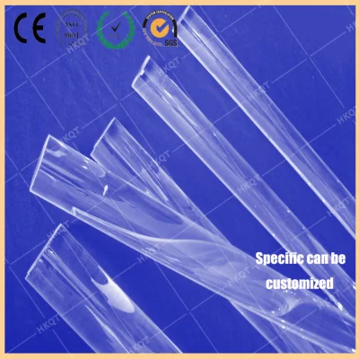 Clear Quartz Glass Rod Clear Quartz Rod for Solar or Semiconductor