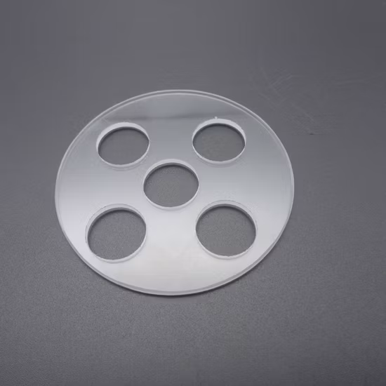 Customized Clear Big Size Square Optical High UV Transmittance Quartz Glass Plate