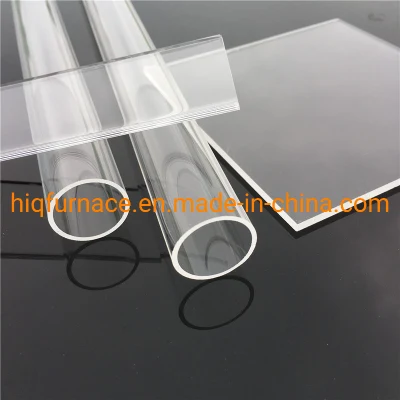 Supply Thermal Stability Quartz Clear Heat Resistant Glass Tube, Quartz Glass Material Infrared Quartz Heating Tube