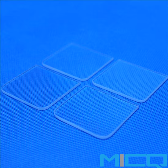 Polishing Rectangle Ge UV Clear Fused Silica Quartz Glass Plate for Semiconductor Borosilicate 3.3 Float Glass