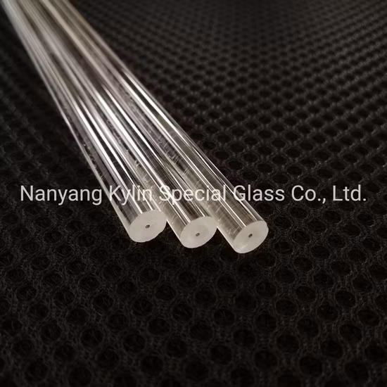 High Temperature Clear Quartz Glass Rod